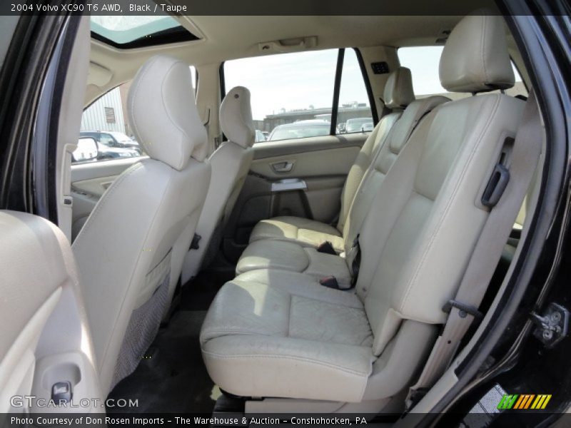 Black / Taupe 2004 Volvo XC90 T6 AWD