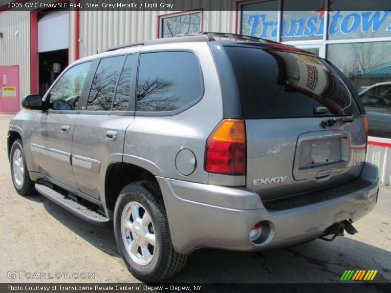 Steel Grey Metallic / Light Gray 2005 GMC Envoy SLE 4x4