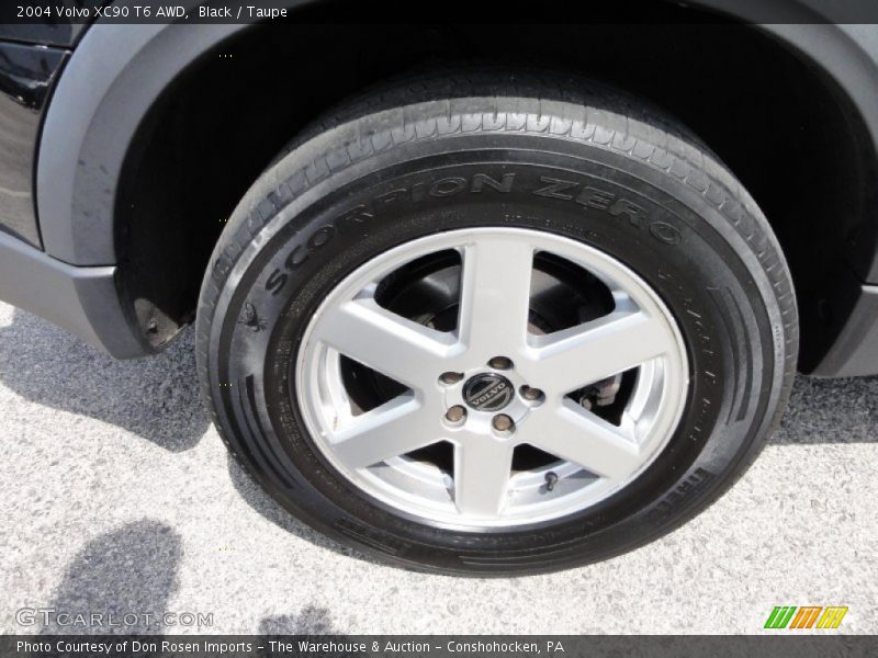 Black / Taupe 2004 Volvo XC90 T6 AWD