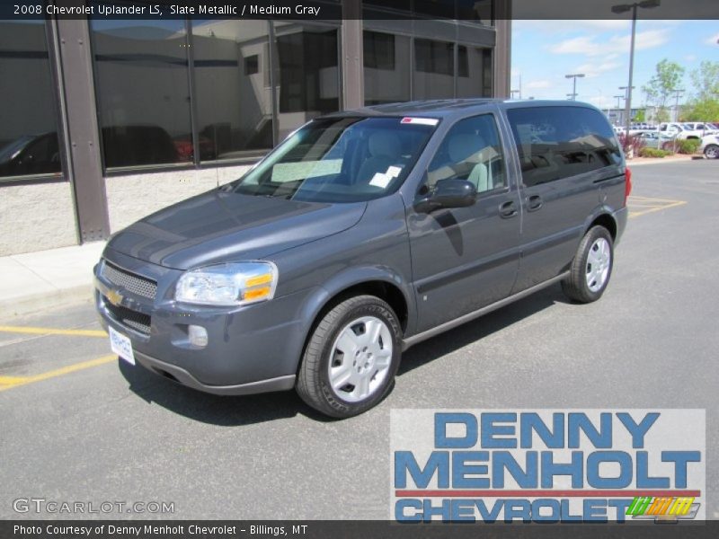 Slate Metallic / Medium Gray 2008 Chevrolet Uplander LS