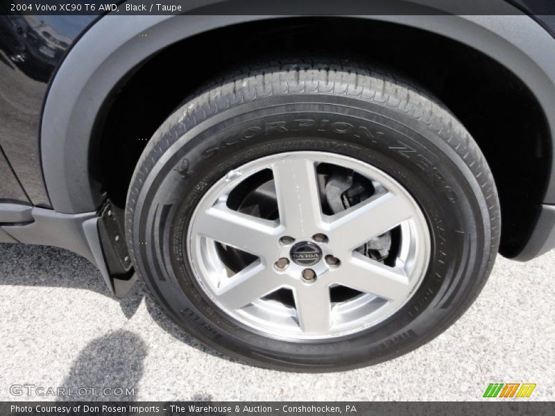 Black / Taupe 2004 Volvo XC90 T6 AWD