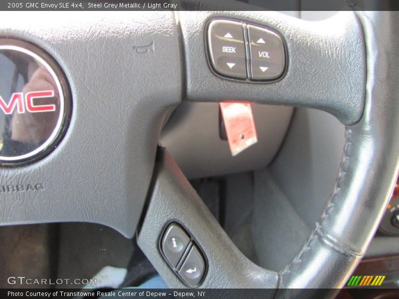 Steel Grey Metallic / Light Gray 2005 GMC Envoy SLE 4x4