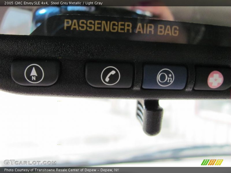 Steel Grey Metallic / Light Gray 2005 GMC Envoy SLE 4x4