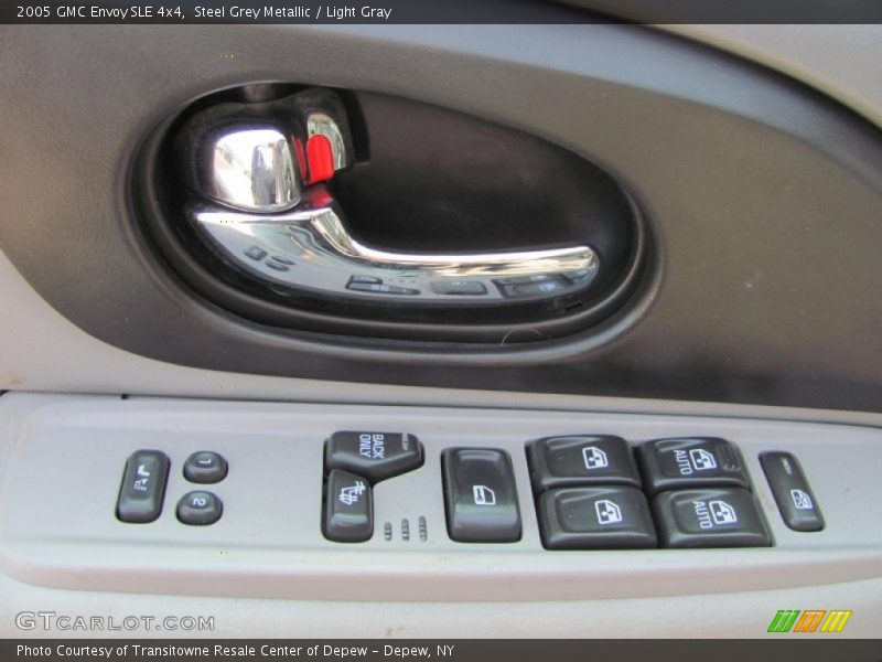 Steel Grey Metallic / Light Gray 2005 GMC Envoy SLE 4x4