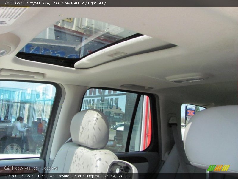 Steel Grey Metallic / Light Gray 2005 GMC Envoy SLE 4x4