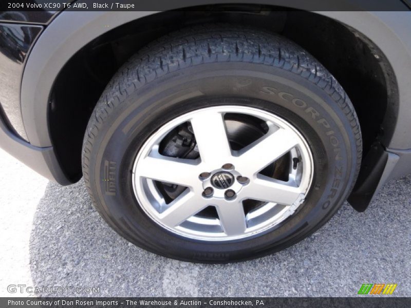 Black / Taupe 2004 Volvo XC90 T6 AWD