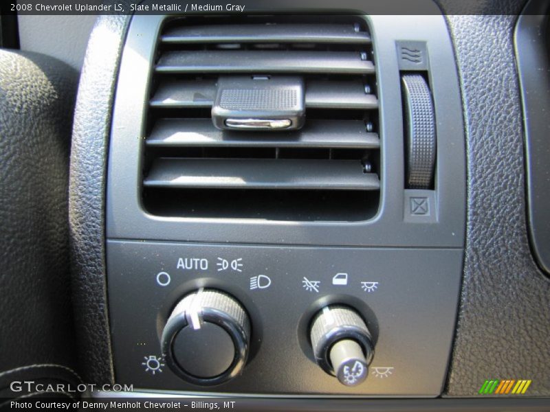 Controls of 2008 Uplander LS