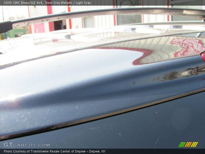 Steel Grey Metallic / Light Gray 2005 GMC Envoy SLE 4x4