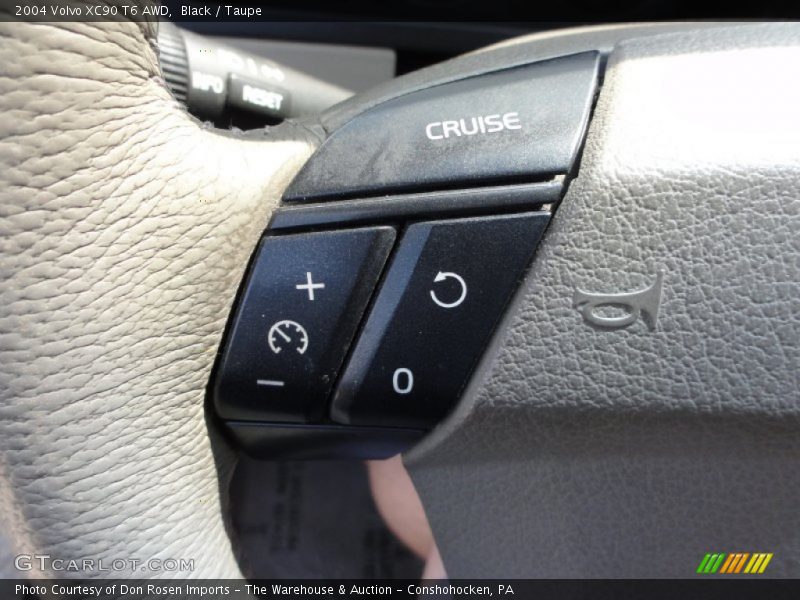 Black / Taupe 2004 Volvo XC90 T6 AWD