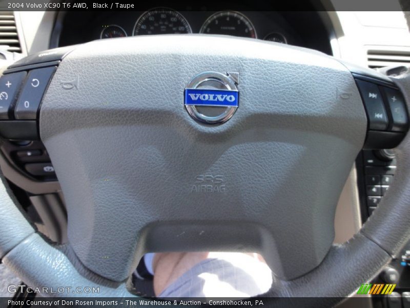 Black / Taupe 2004 Volvo XC90 T6 AWD