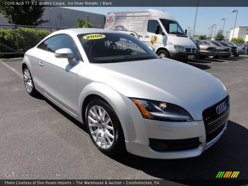 Front 3/4 View of 2008 TT 3.2 quattro Coupe