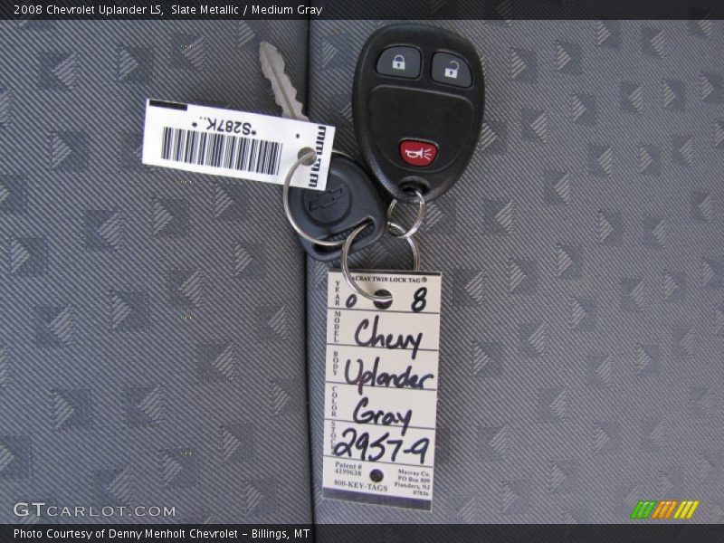 Slate Metallic / Medium Gray 2008 Chevrolet Uplander LS