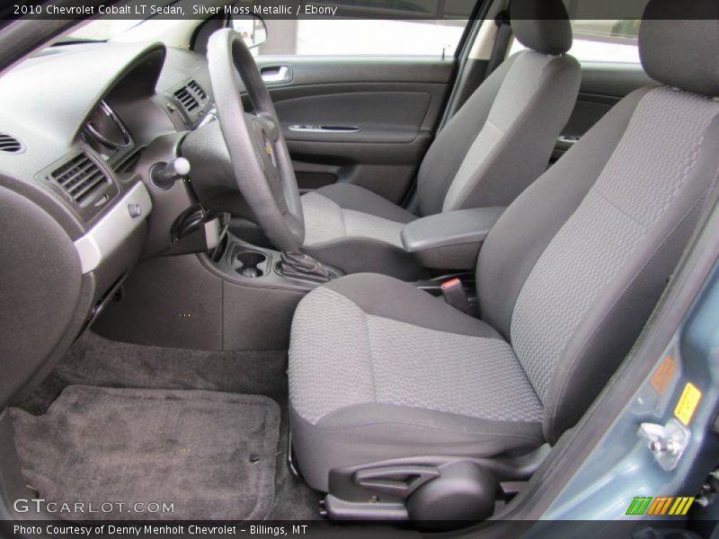 Silver Moss Metallic / Ebony 2010 Chevrolet Cobalt LT Sedan