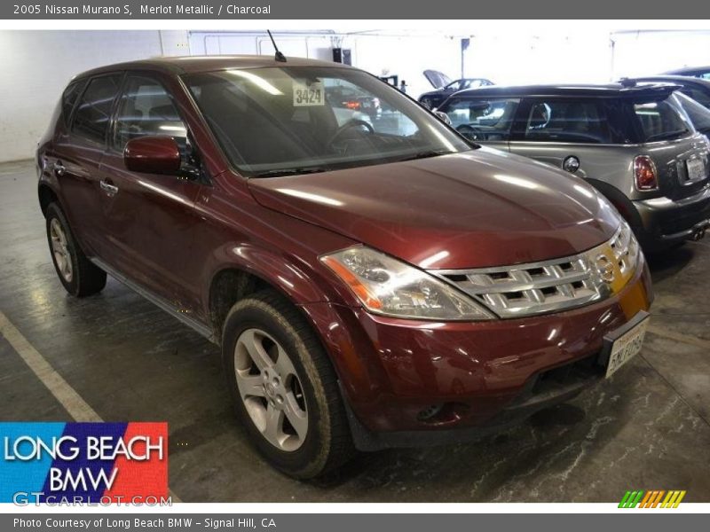 Merlot Metallic / Charcoal 2005 Nissan Murano S