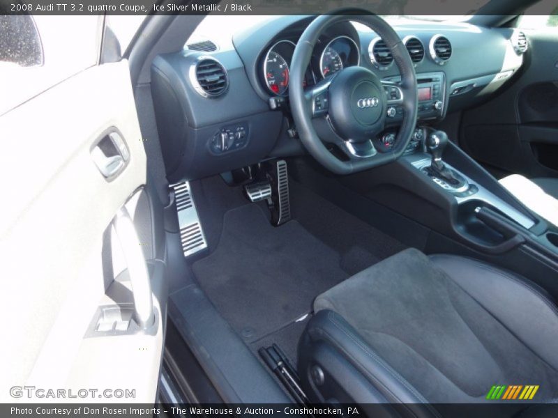  2008 TT 3.2 quattro Coupe Black Interior