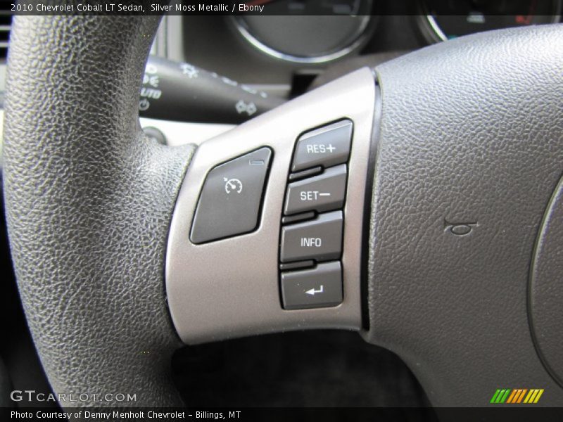 Silver Moss Metallic / Ebony 2010 Chevrolet Cobalt LT Sedan