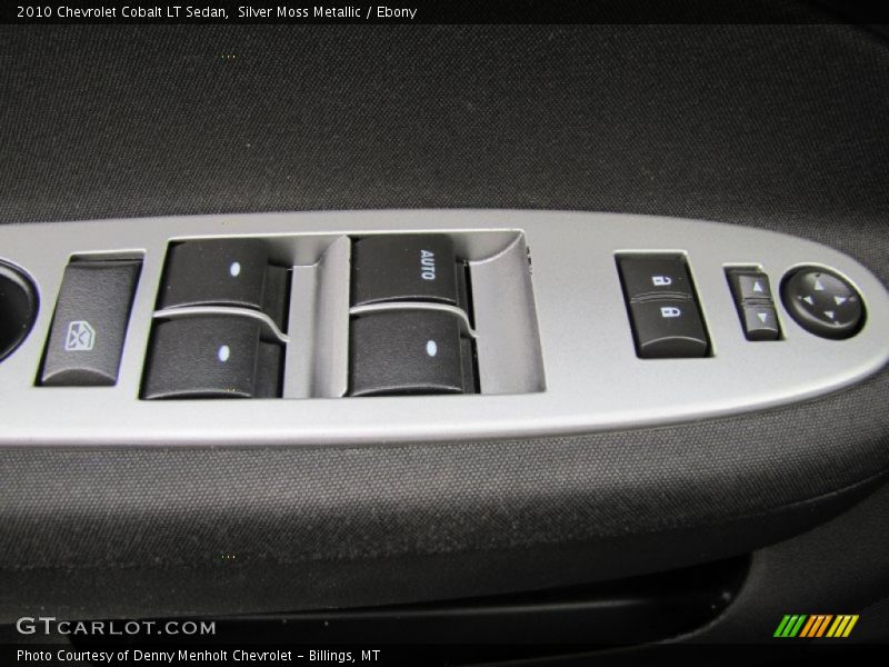 Silver Moss Metallic / Ebony 2010 Chevrolet Cobalt LT Sedan
