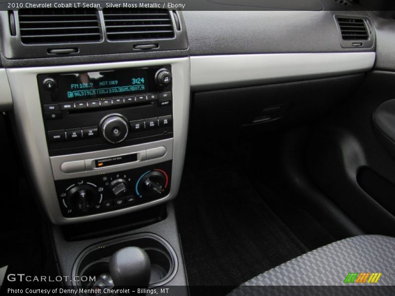 Silver Moss Metallic / Ebony 2010 Chevrolet Cobalt LT Sedan