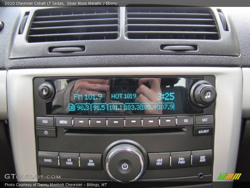 Silver Moss Metallic / Ebony 2010 Chevrolet Cobalt LT Sedan