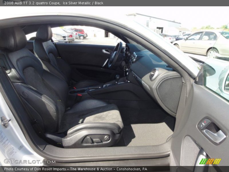 Ice Silver Metallic / Black 2008 Audi TT 3.2 quattro Coupe