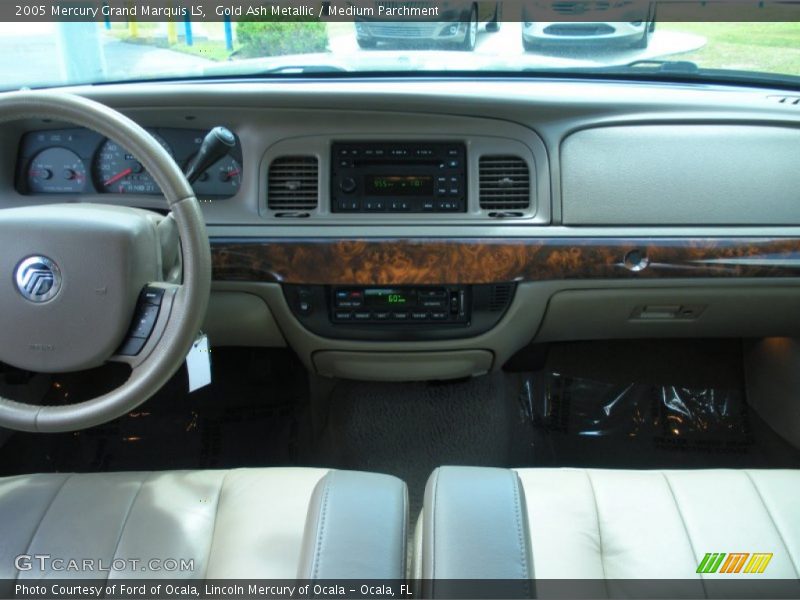 Gold Ash Metallic / Medium Parchment 2005 Mercury Grand Marquis LS