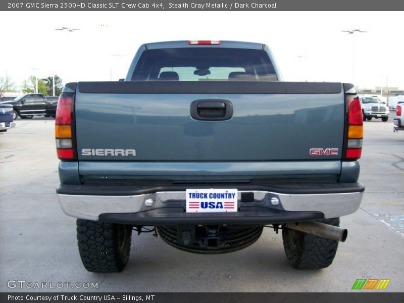 Stealth Gray Metallic / Dark Charcoal 2007 GMC Sierra 2500HD Classic SLT Crew Cab 4x4