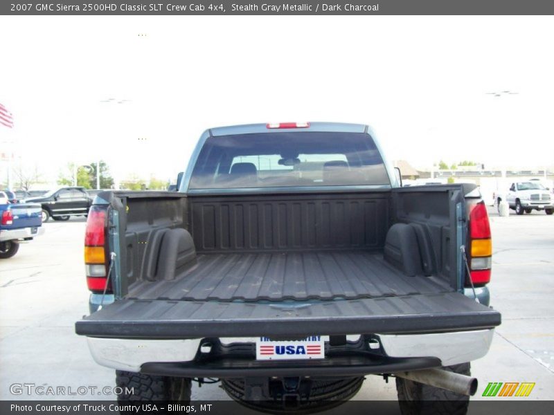 Stealth Gray Metallic / Dark Charcoal 2007 GMC Sierra 2500HD Classic SLT Crew Cab 4x4