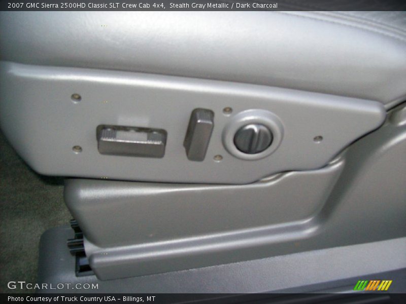 Stealth Gray Metallic / Dark Charcoal 2007 GMC Sierra 2500HD Classic SLT Crew Cab 4x4
