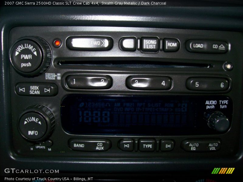 Stealth Gray Metallic / Dark Charcoal 2007 GMC Sierra 2500HD Classic SLT Crew Cab 4x4
