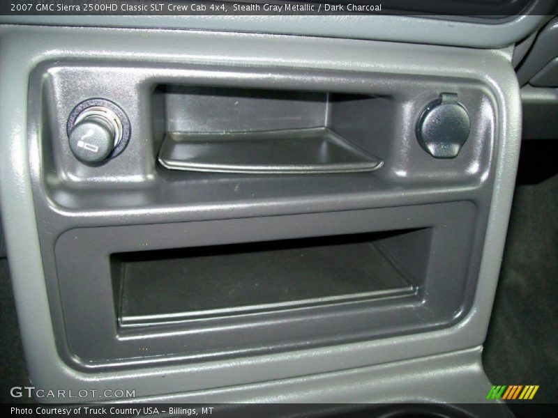 Stealth Gray Metallic / Dark Charcoal 2007 GMC Sierra 2500HD Classic SLT Crew Cab 4x4