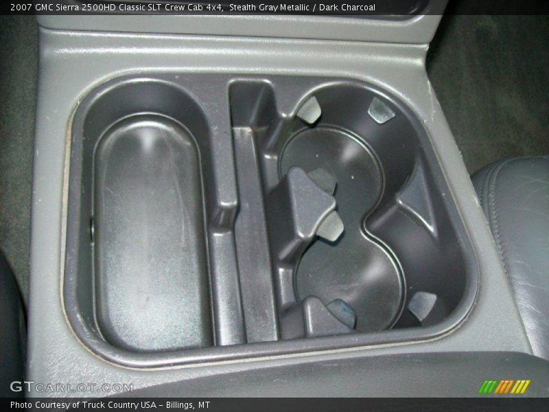 Stealth Gray Metallic / Dark Charcoal 2007 GMC Sierra 2500HD Classic SLT Crew Cab 4x4