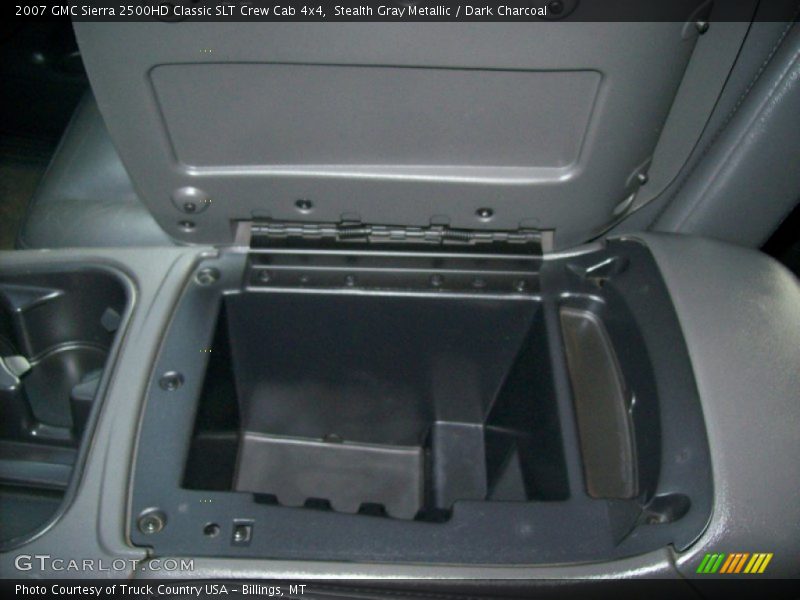Stealth Gray Metallic / Dark Charcoal 2007 GMC Sierra 2500HD Classic SLT Crew Cab 4x4