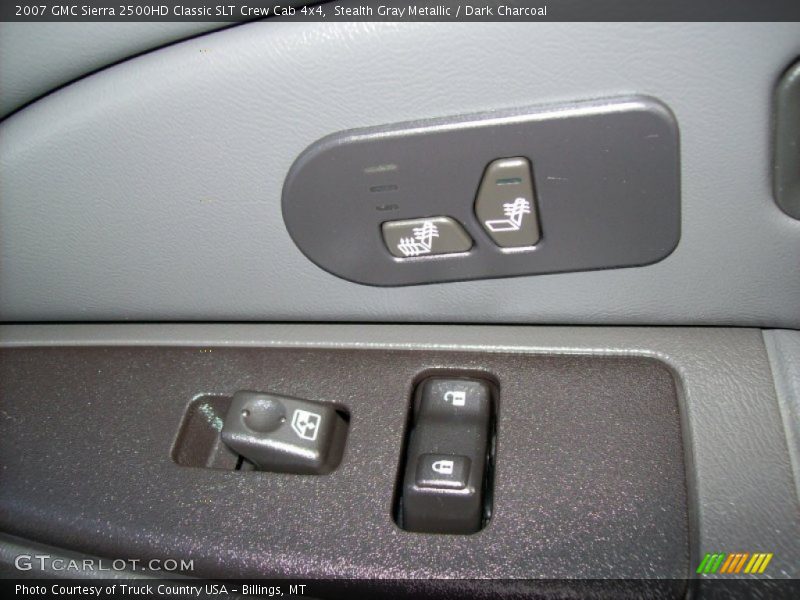Stealth Gray Metallic / Dark Charcoal 2007 GMC Sierra 2500HD Classic SLT Crew Cab 4x4