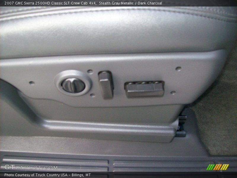 Stealth Gray Metallic / Dark Charcoal 2007 GMC Sierra 2500HD Classic SLT Crew Cab 4x4