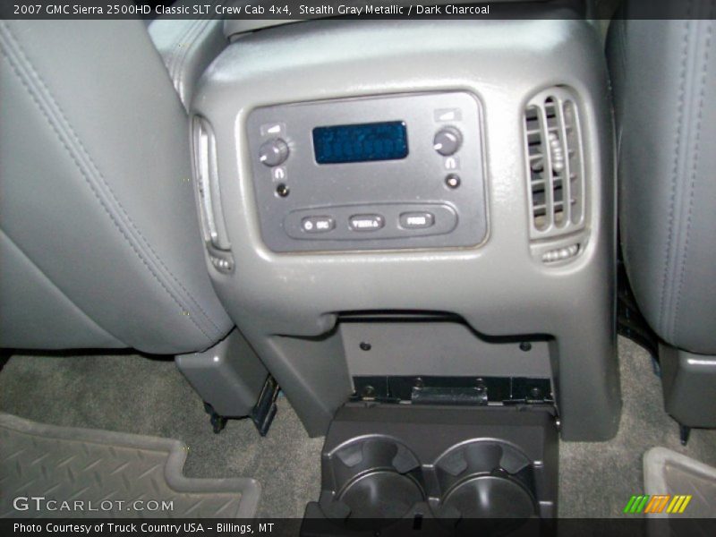 Stealth Gray Metallic / Dark Charcoal 2007 GMC Sierra 2500HD Classic SLT Crew Cab 4x4