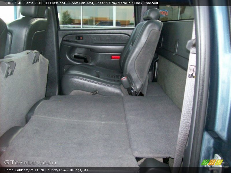 Stealth Gray Metallic / Dark Charcoal 2007 GMC Sierra 2500HD Classic SLT Crew Cab 4x4
