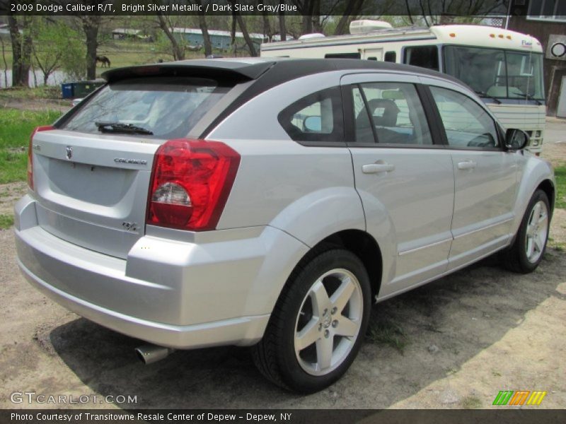 Bright Silver Metallic / Dark Slate Gray/Blue 2009 Dodge Caliber R/T