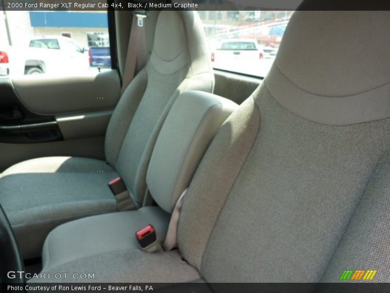 Black / Medium Graphite 2000 Ford Ranger XLT Regular Cab 4x4