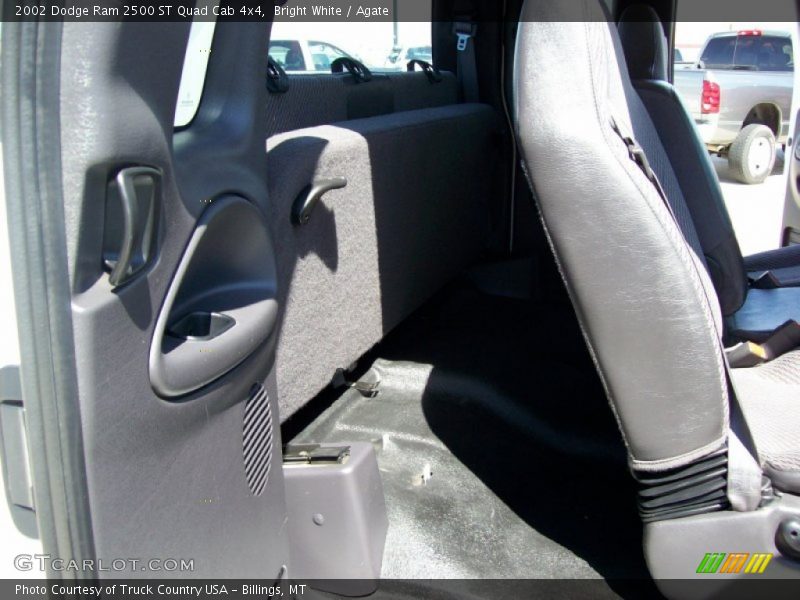 Bright White / Agate 2002 Dodge Ram 2500 ST Quad Cab 4x4