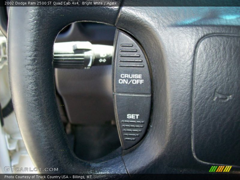 Bright White / Agate 2002 Dodge Ram 2500 ST Quad Cab 4x4