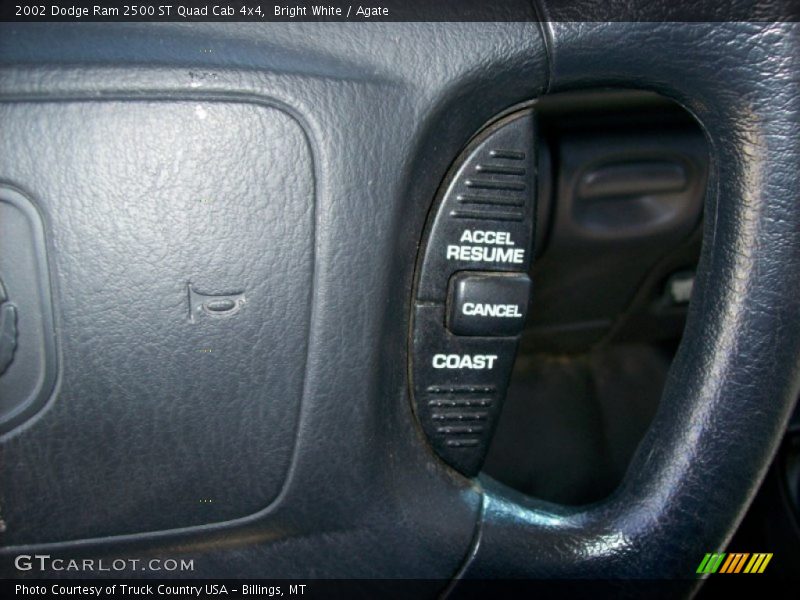 Bright White / Agate 2002 Dodge Ram 2500 ST Quad Cab 4x4
