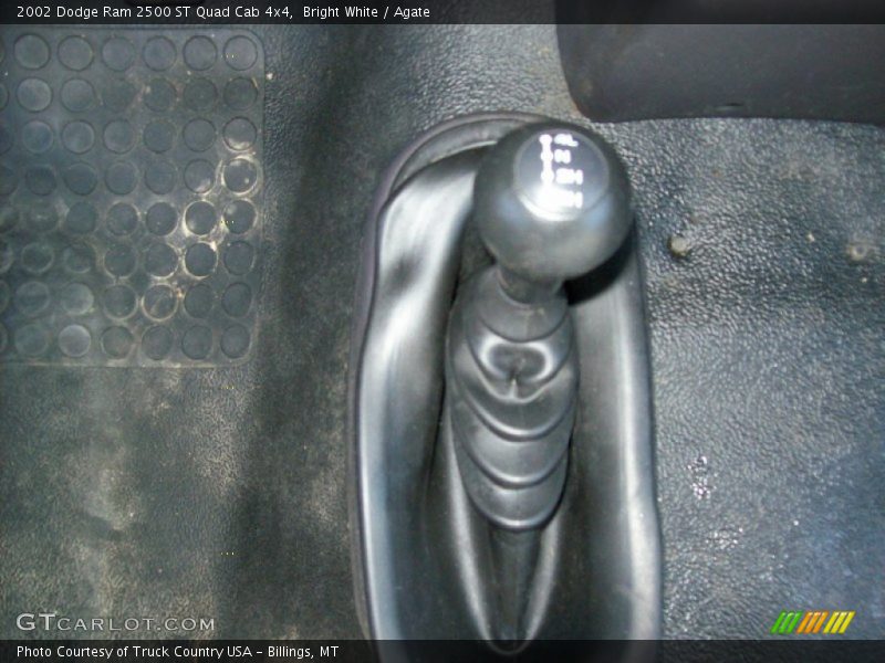 Bright White / Agate 2002 Dodge Ram 2500 ST Quad Cab 4x4