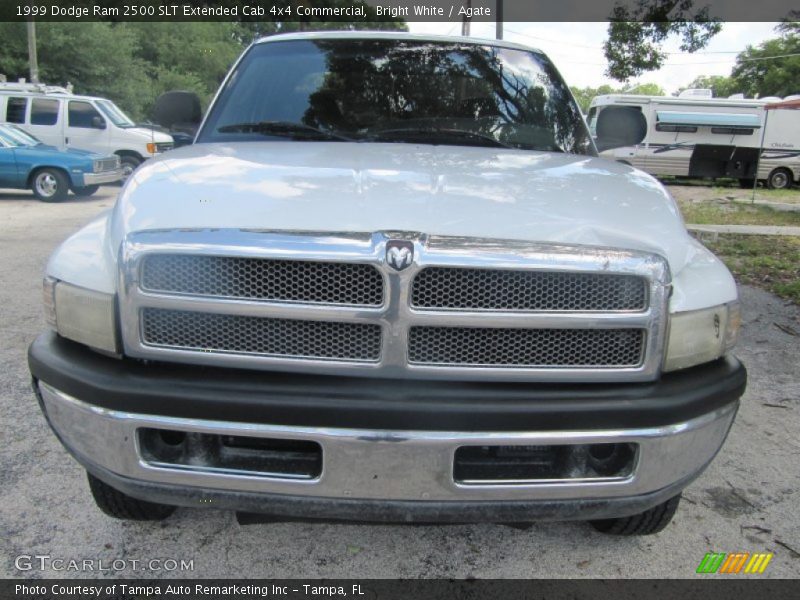 Bright White / Agate 1999 Dodge Ram 2500 SLT Extended Cab 4x4 Commercial