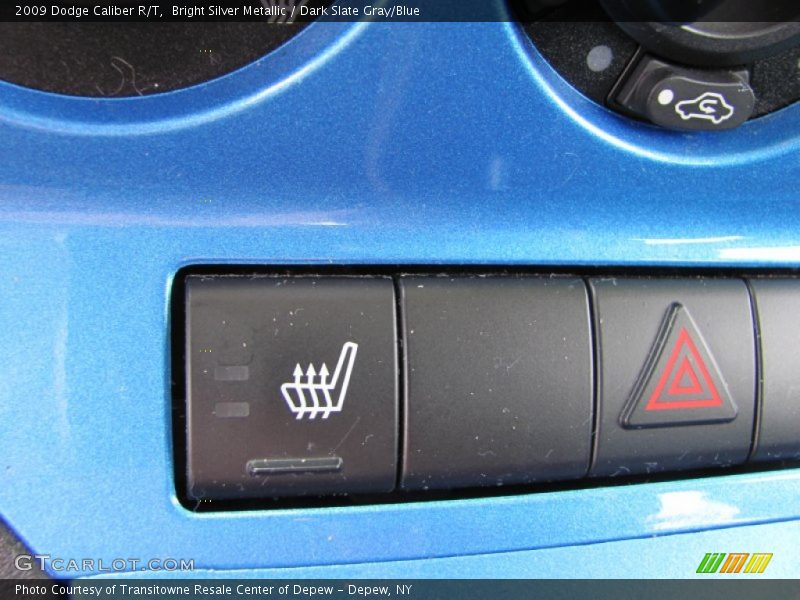 Bright Silver Metallic / Dark Slate Gray/Blue 2009 Dodge Caliber R/T