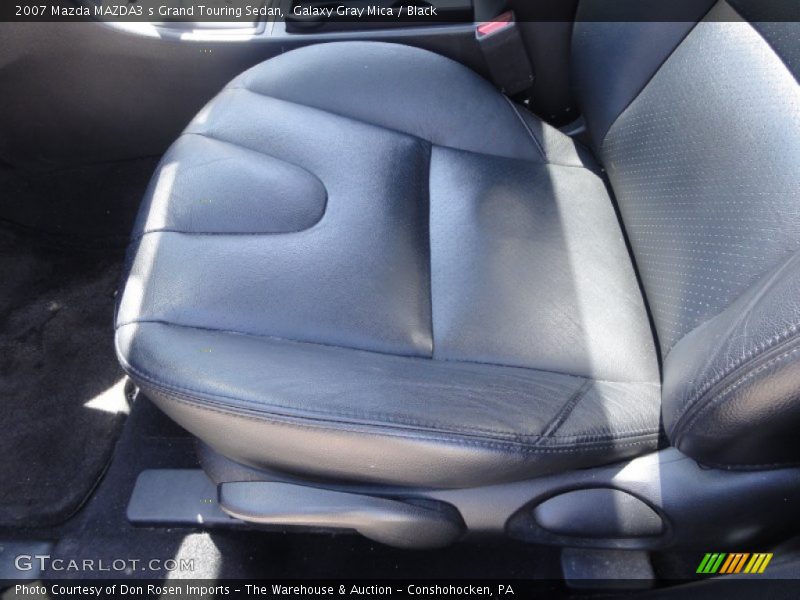 Galaxy Gray Mica / Black 2007 Mazda MAZDA3 s Grand Touring Sedan