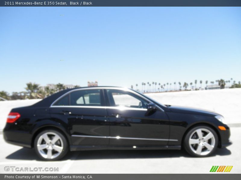 Black / Black 2011 Mercedes-Benz E 350 Sedan