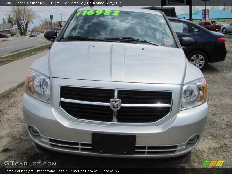 Bright Silver Metallic / Dark Slate Gray/Blue 2009 Dodge Caliber R/T