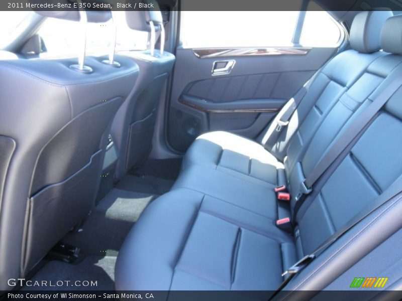 Black / Black 2011 Mercedes-Benz E 350 Sedan