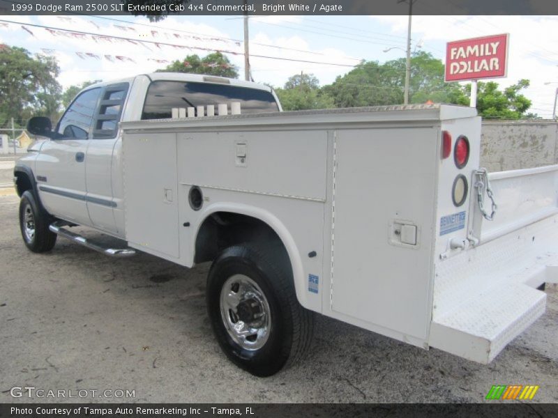 Bright White / Agate 1999 Dodge Ram 2500 SLT Extended Cab 4x4 Commercial