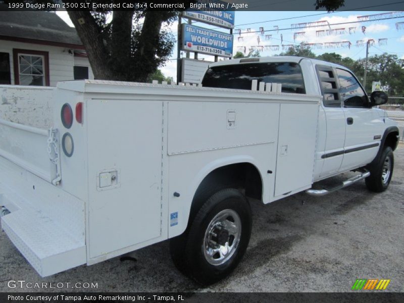Bright White / Agate 1999 Dodge Ram 2500 SLT Extended Cab 4x4 Commercial